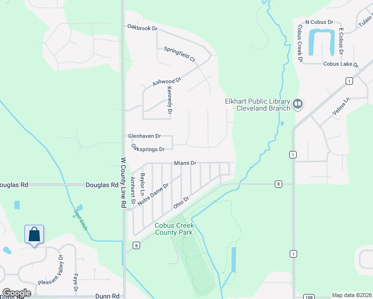 map of restaurants, bars, coffee shops, grocery stores, and more near 30670 Woodsprings Drive in Granger