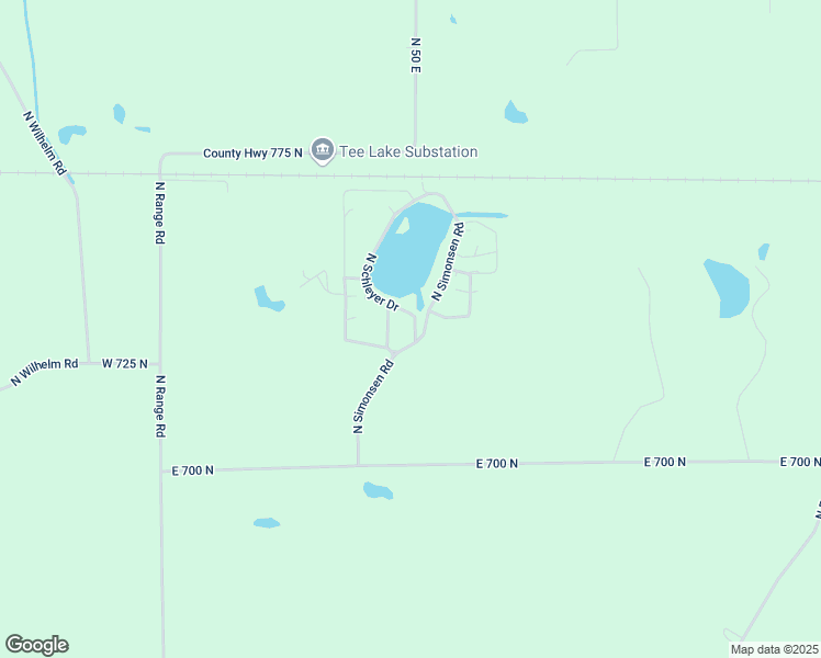 map of restaurants, bars, coffee shops, grocery stores, and more near 7162 North Schleyer Drive in La Porte