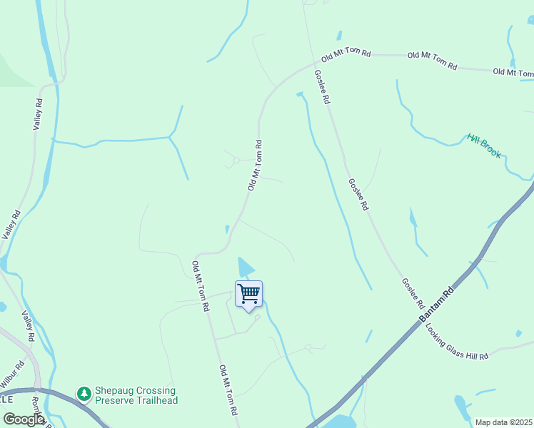 map of restaurants, bars, coffee shops, grocery stores, and more near 187 Old Mount Tom Road in Litchfield