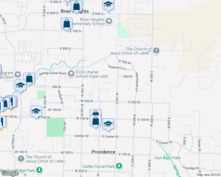 map of restaurants, bars, coffee shops, grocery stores, and more near 300 60 East in Providence