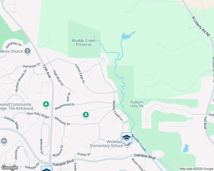 map of restaurants, bars, coffee shops, grocery stores, and more near 705 Creek View Court in Coralville