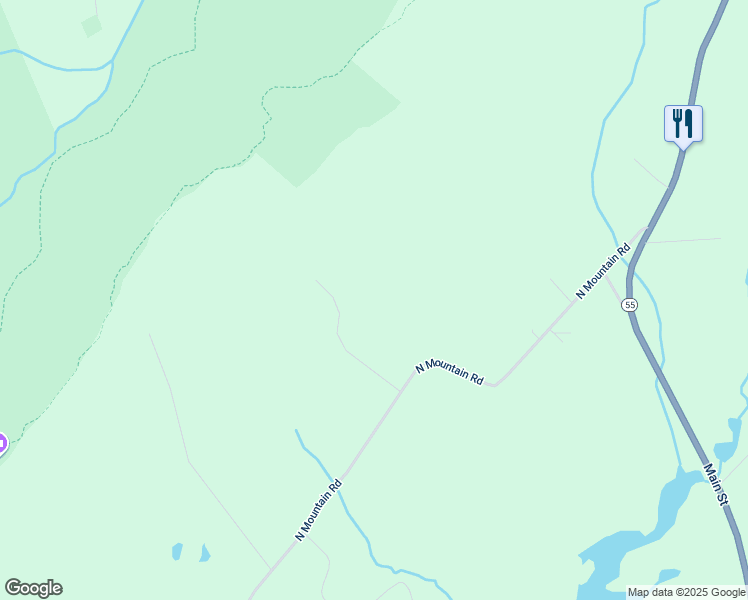 map of restaurants, bars, coffee shops, grocery stores, and more near 985 North Mountain Road in Gardiner
