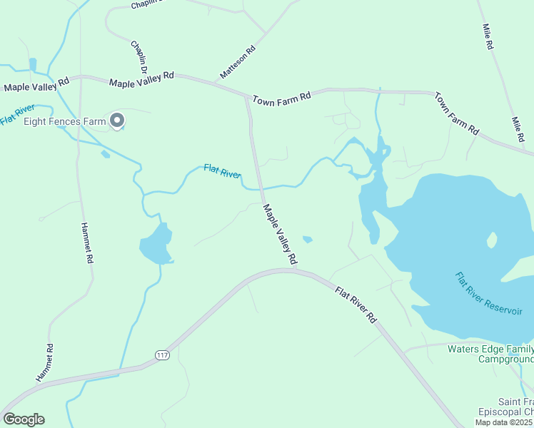 map of restaurants, bars, coffee shops, grocery stores, and more near 91 Maple Valley Rd in Coventry
