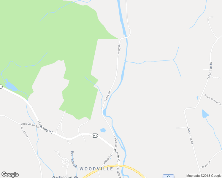 map of restaurants, bars, coffee shops, grocery stores, and more near 57 Valley Road in Warren