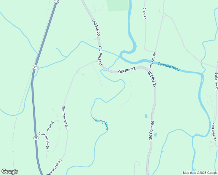 map of restaurants, bars, coffee shops, grocery stores, and more near 46 Jordyn Lane in Dover Plains