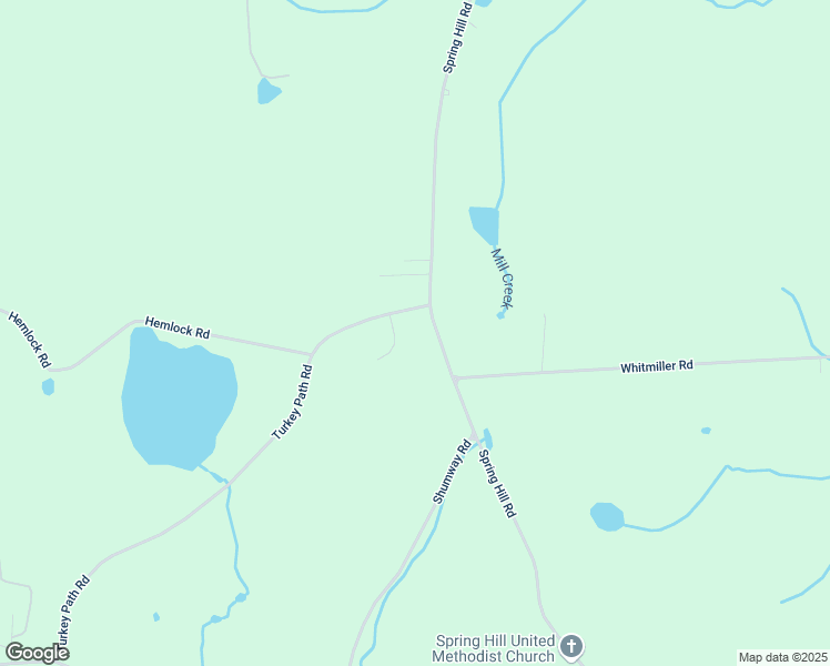map of restaurants, bars, coffee shops, grocery stores, and more near 4981 Spring Hill Road in Wyalusing