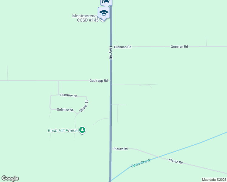 map of restaurants, bars, coffee shops, grocery stores, and more near 8920 Hoover Road in Rock Falls