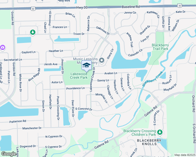 map of restaurants, bars, coffee shops, grocery stores, and more near 2778 Savoy Lane in Montgomery