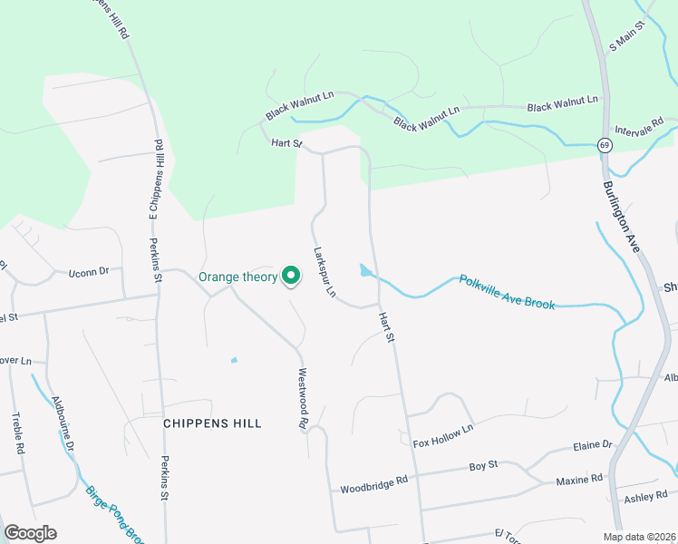 map of restaurants, bars, coffee shops, grocery stores, and more near 56 Larkspur Lane in Bristol