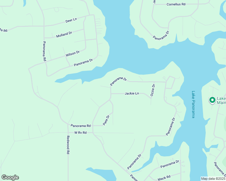 map of restaurants, bars, coffee shops, grocery stores, and more near 6600 Panorama Drive in Panora