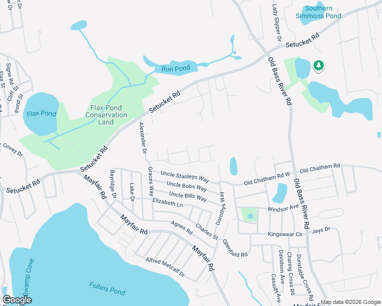 map of restaurants, bars, coffee shops, grocery stores, and more near 10 Danielle Drive in Dennis