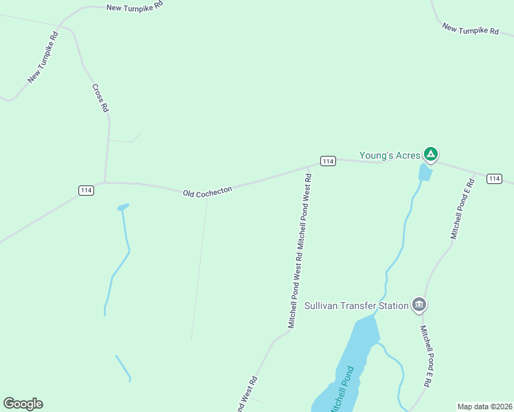 map of restaurants, bars, coffee shops, grocery stores, and more near 762 County Road 114 in Cochecton