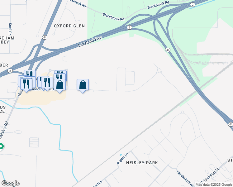 map of restaurants, bars, coffee shops, grocery stores, and more near 1392 Legacy Drive in Painesville