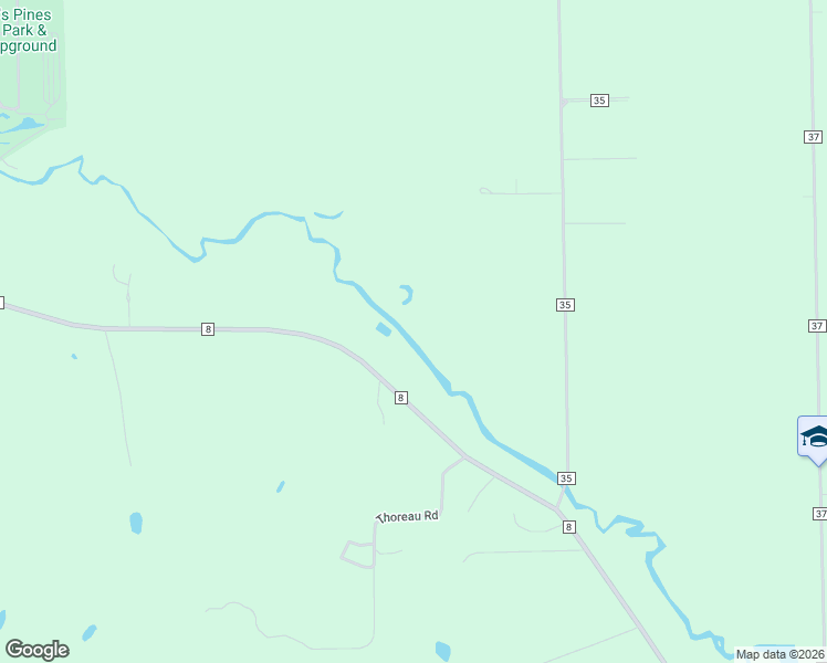 map of restaurants, bars, coffee shops, grocery stores, and more near 13777 County Road 8 in Middlebury