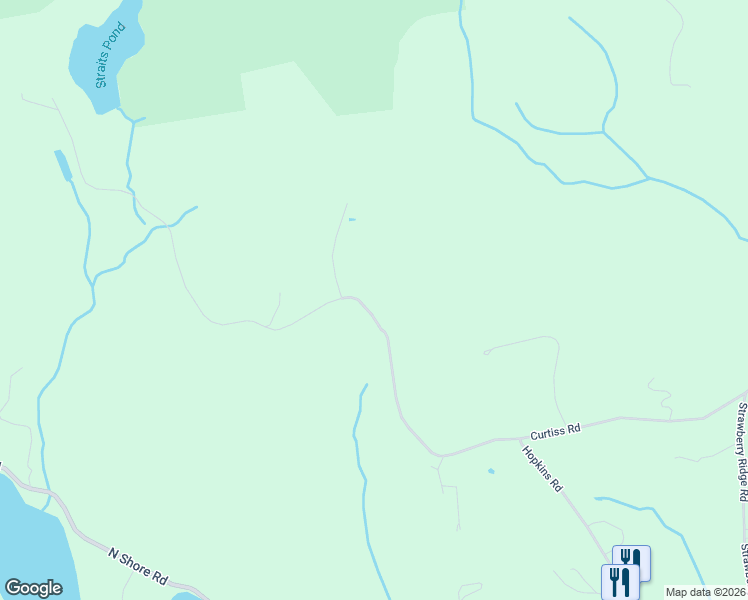map of restaurants, bars, coffee shops, grocery stores, and more near 132-138 Curtiss Road in Warren