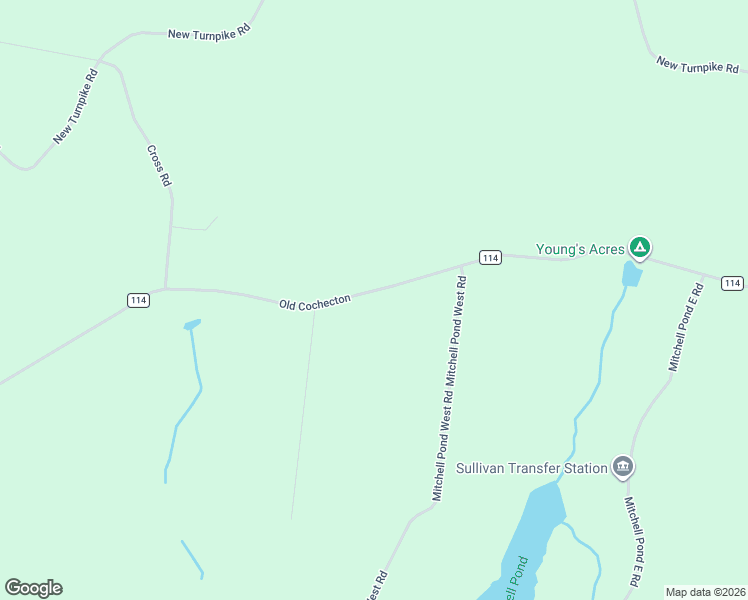 map of restaurants, bars, coffee shops, grocery stores, and more near 762 County Road 114 in Cochecton