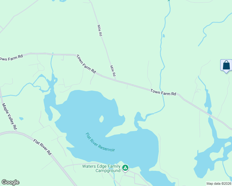 map of restaurants, bars, coffee shops, grocery stores, and more near 907 Town Farm Road in Coventry