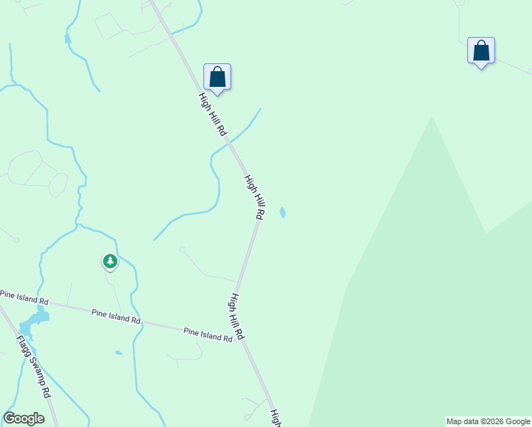 map of restaurants, bars, coffee shops, grocery stores, and more near 578 High Hill Road in Dartmouth