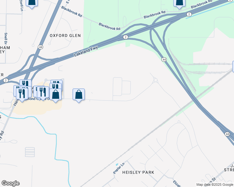 map of restaurants, bars, coffee shops, grocery stores, and more near 1380 Legacy Drive in Painesville