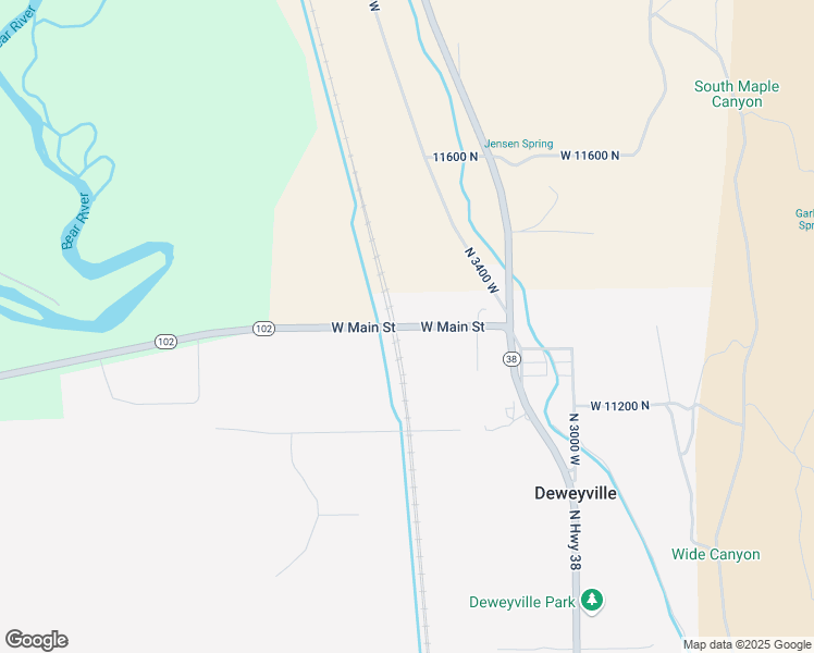 map of restaurants, bars, coffee shops, grocery stores, and more near 3274 West 11300 North in Deweyville