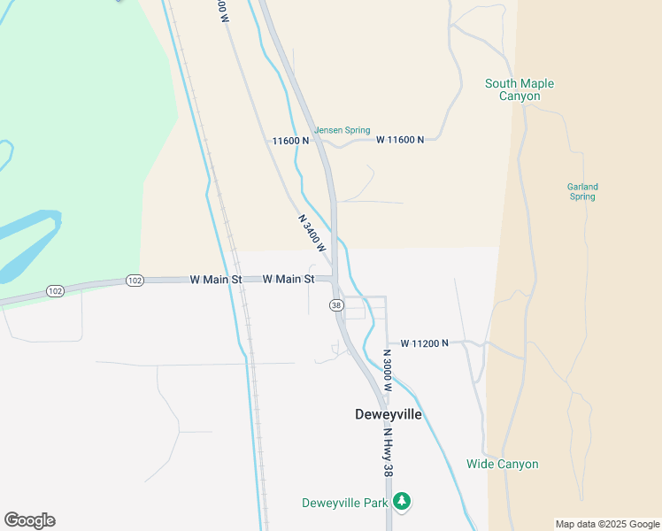 map of restaurants, bars, coffee shops, grocery stores, and more near 11380 North 3400 West in Deweyville