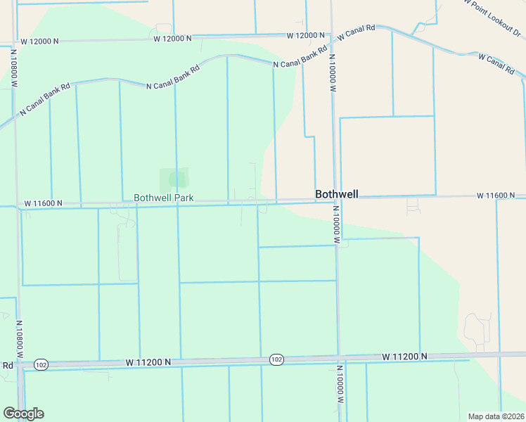 map of restaurants, bars, coffee shops, grocery stores, and more near 10195 West 11600 North in Tremonton