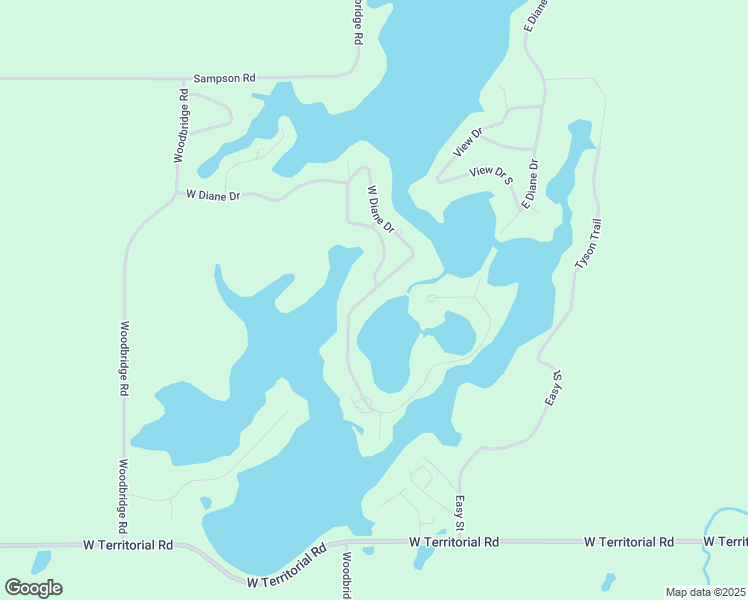 map of restaurants, bars, coffee shops, grocery stores, and more near 14455 West Diane Drive in Camden