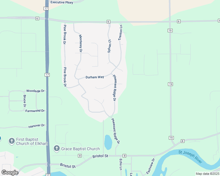 map of restaurants, bars, coffee shops, grocery stores, and more near 21432 Cheri Ln in Bristol