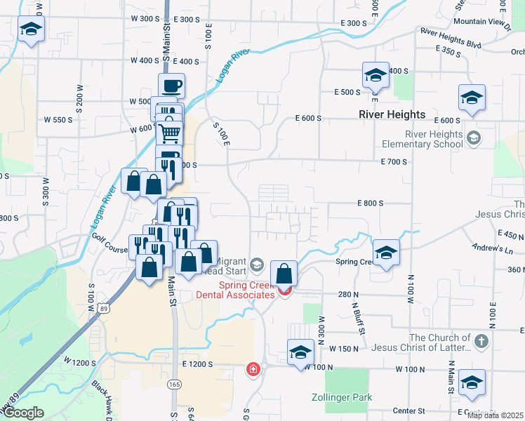 map of restaurants, bars, coffee shops, grocery stores, and more near 470 Linden Lane in Providence