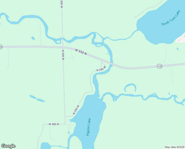 map of restaurants, bars, coffee shops, grocery stores, and more near 5214-5274 North 290 West in Howe