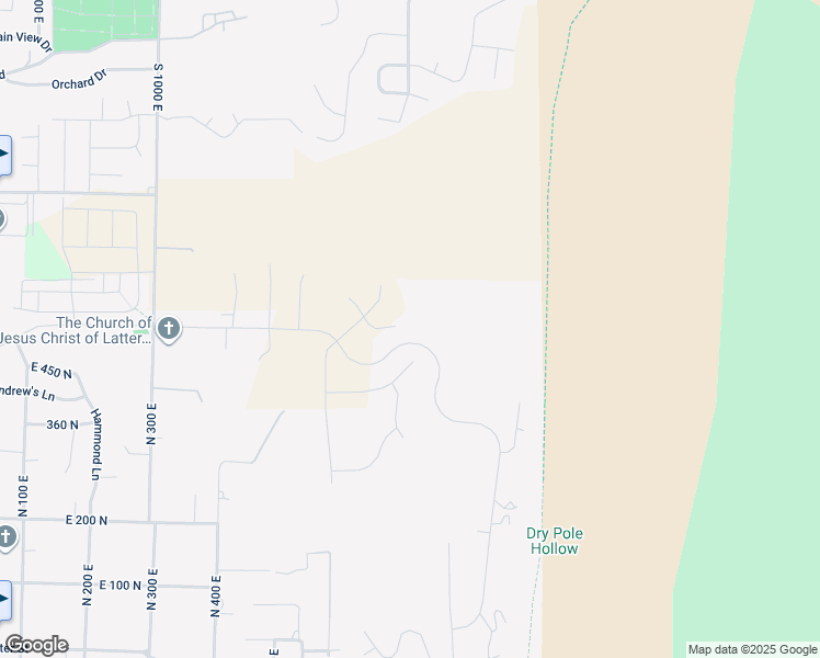 map of restaurants, bars, coffee shops, grocery stores, and more near 720 East 525 North in Providence