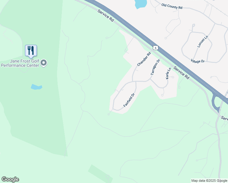 map of restaurants, bars, coffee shops, grocery stores, and more near 28 Tarragon Drive in Sandwich