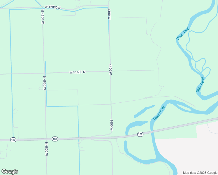 map of restaurants, bars, coffee shops, grocery stores, and more near 11515 North 4400 West in Tremonton