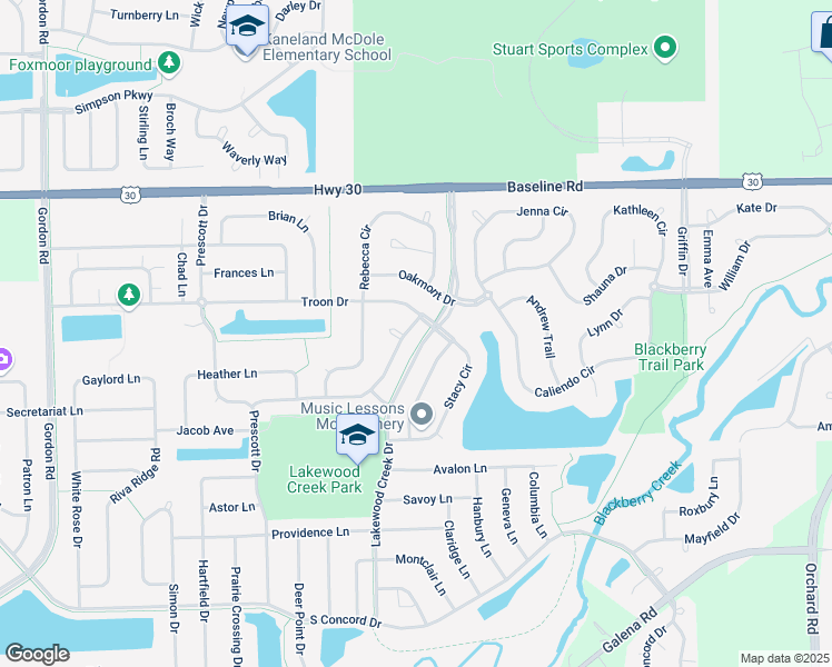 map of restaurants, bars, coffee shops, grocery stores, and more near 2224 Margaret Drive in Montgomery