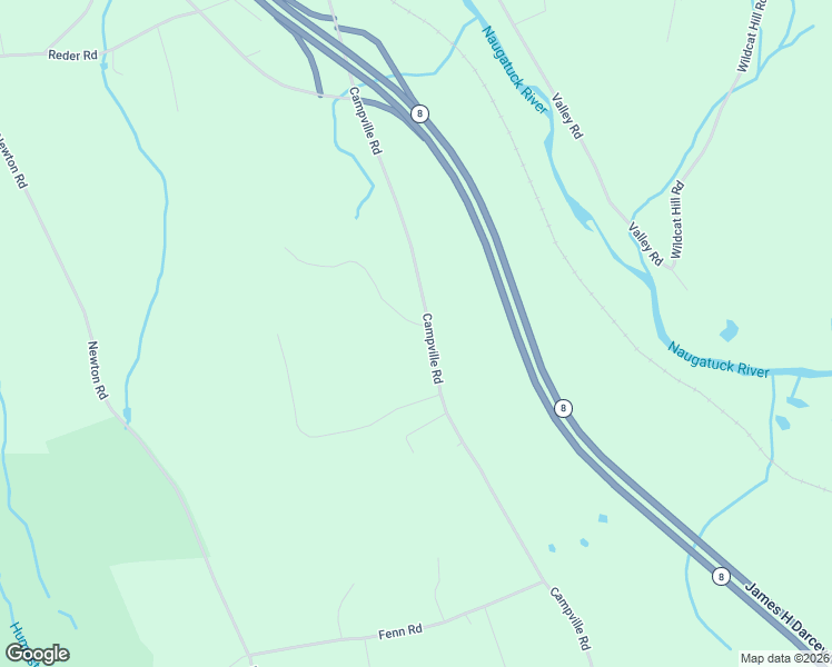 map of restaurants, bars, coffee shops, grocery stores, and more near 211 Campville Road in Litchfield