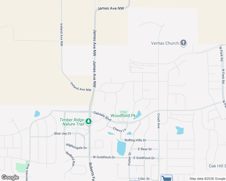 map of restaurants, bars, coffee shops, grocery stores, and more near 910 Horizon Drive in Tiffin