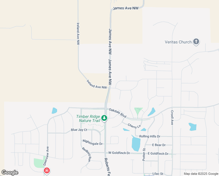 map of restaurants, bars, coffee shops, grocery stores, and more near 3223 Ireland Avenue Northwest in Tiffin
