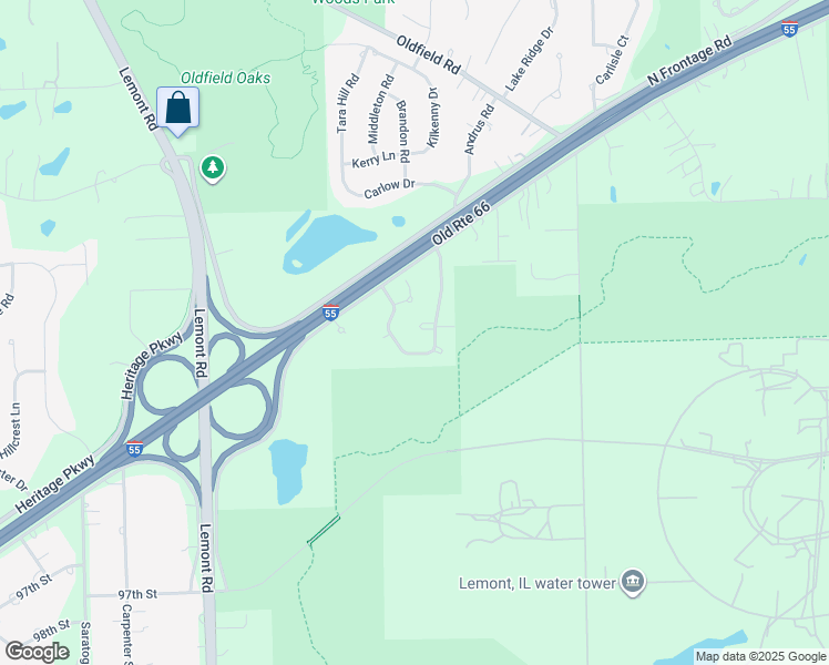 map of restaurants, bars, coffee shops, grocery stores, and more near 9264 Waverly Court in Darien
