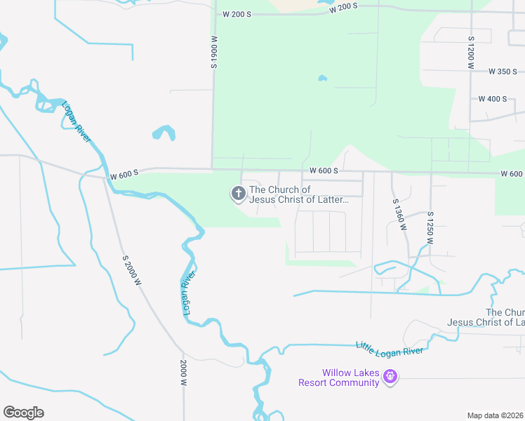 map of restaurants, bars, coffee shops, grocery stores, and more near 685 Trail Drive in Logan