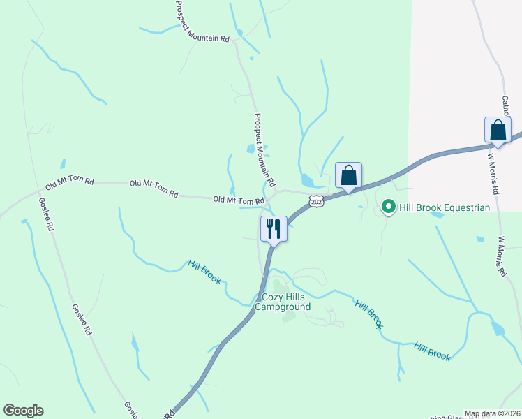 map of restaurants, bars, coffee shops, grocery stores, and more near 11 Old Turnpike Road in Litchfield