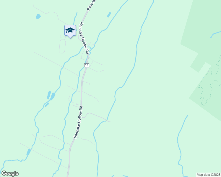 map of restaurants, bars, coffee shops, grocery stores, and more near 277 Pancake Hollow Road in Highland