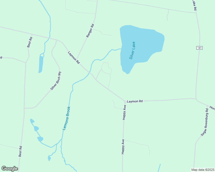 map of restaurants, bars, coffee shops, grocery stores, and more near 154 Laymon Road in Swan Lake