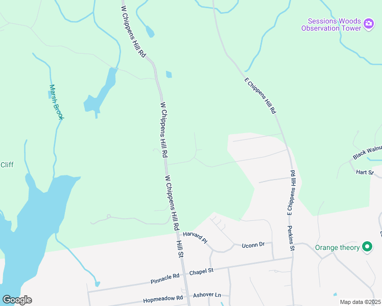 map of restaurants, bars, coffee shops, grocery stores, and more near 38 Stone House Ln in Burlington