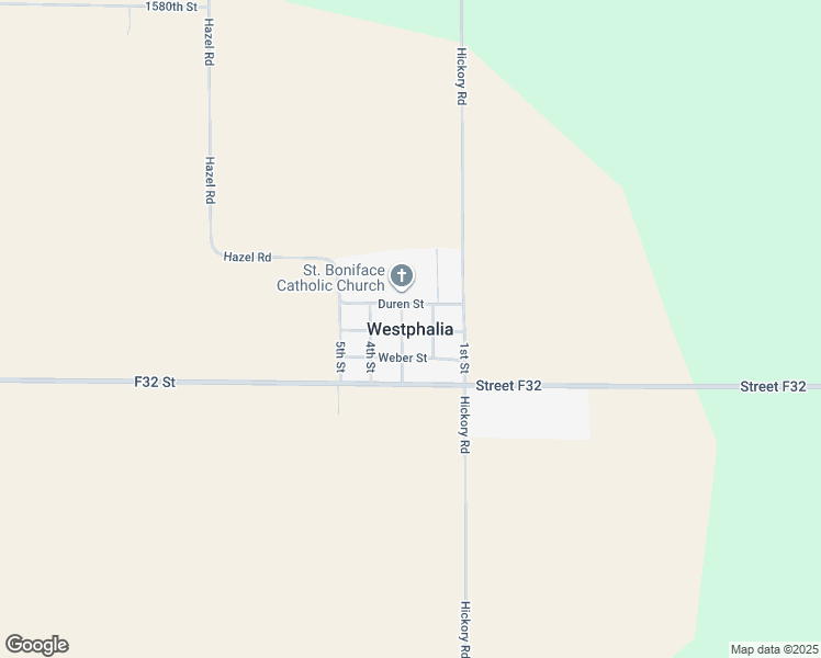 map of restaurants, bars, coffee shops, grocery stores, and more near in Westphalia