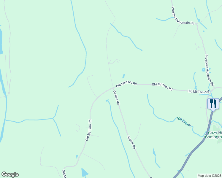 map of restaurants, bars, coffee shops, grocery stores, and more near 132 Old Mt Tom Rd in Litchfield