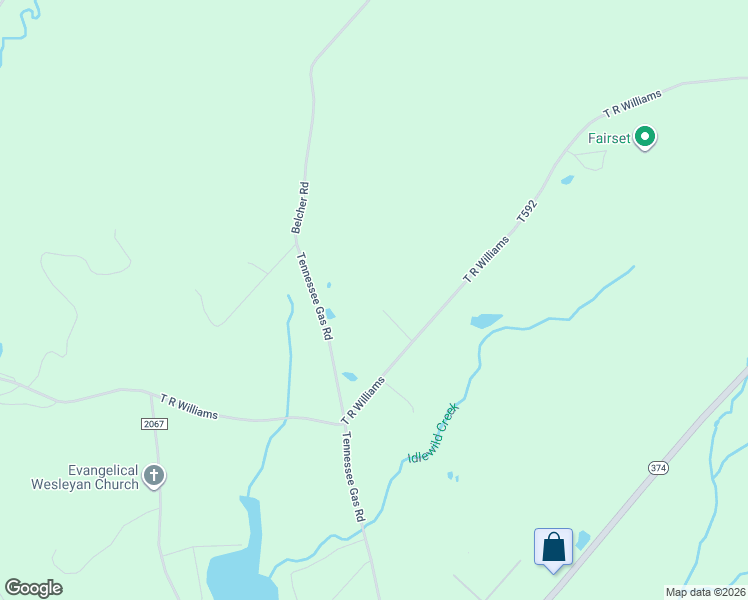 map of restaurants, bars, coffee shops, grocery stores, and more near T R Williams in Susquehanna County