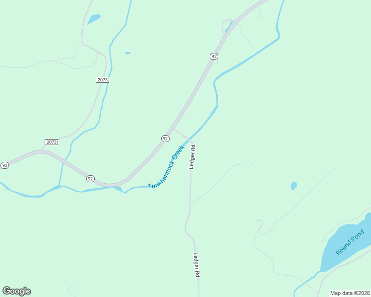 map of restaurants, bars, coffee shops, grocery stores, and more near 7590 Pennsylvania 92 in South Gibson