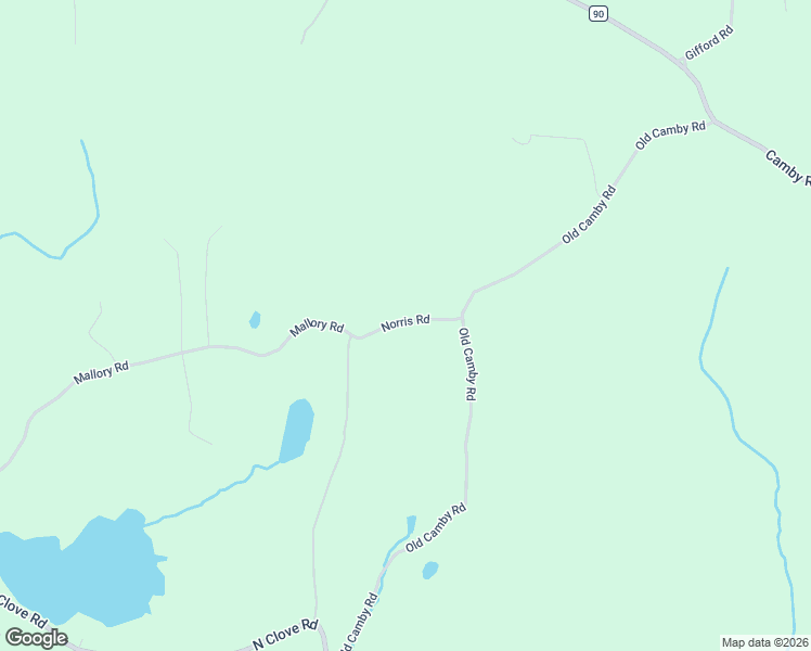 map of restaurants, bars, coffee shops, grocery stores, and more near Norris Road in Millbrook