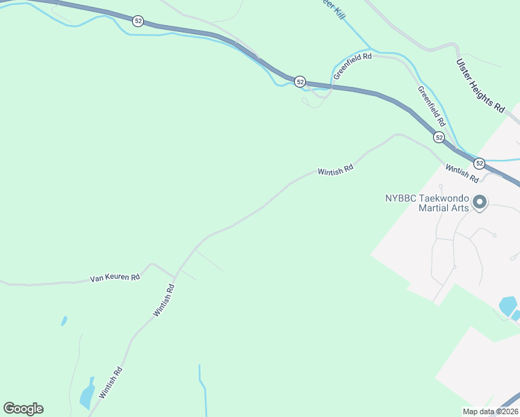 map of restaurants, bars, coffee shops, grocery stores, and more near 116 Wintish Road in Ellenville