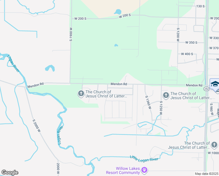 map of restaurants, bars, coffee shops, grocery stores, and more near 1790 W 620 S in Logan